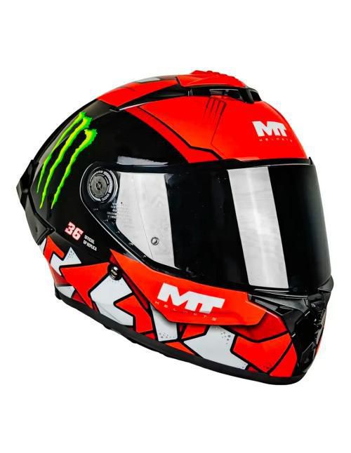 Casco Moto Mt Helmets Thunder Monster 4 R Sv Piqueras + Mica