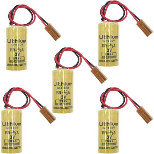 Batería KUAN MAI BR-2/3A 3 V 1600 mAh (paquete de 5)
