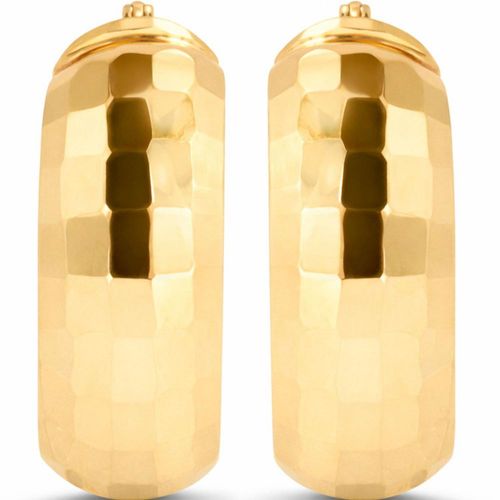 Arracadas De Oro Amarillo 10K (11Mm Aprox)