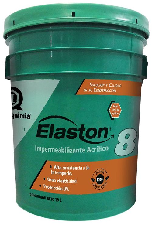 Impermeabilizante Acrílico Termo-Reflectivo Elaston 8 Imperquimia 19L Blanco