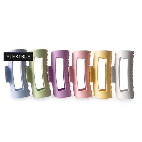 Pinza para el cabello MELLO Mediana Flexible Comfort – Pack de 6