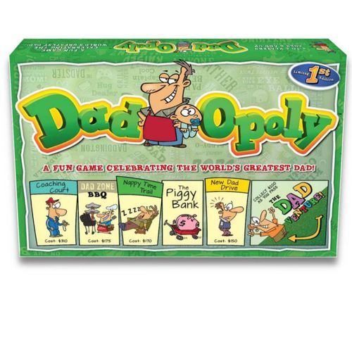 Juego de Mesa DimDads DadOpoly: Diversión Familiar y Humor