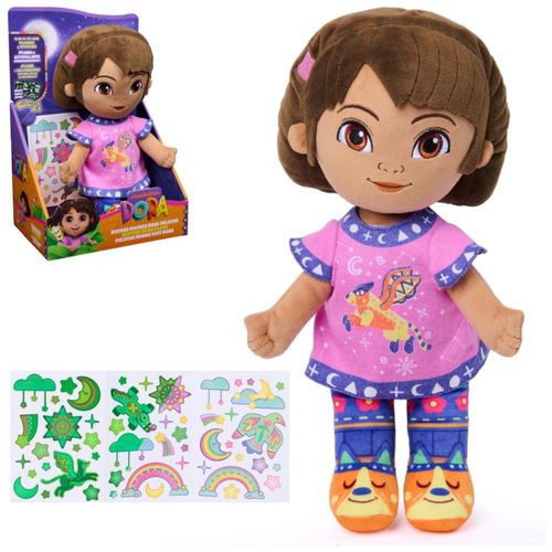 Peluche Spin Master DORA de 33 cm con juego de pegatinas