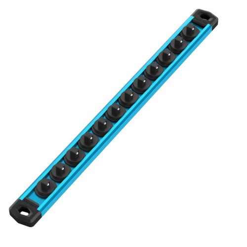 Organizador de Dados WORKPRO 33 cm 1/4" Drive Azul Celeste