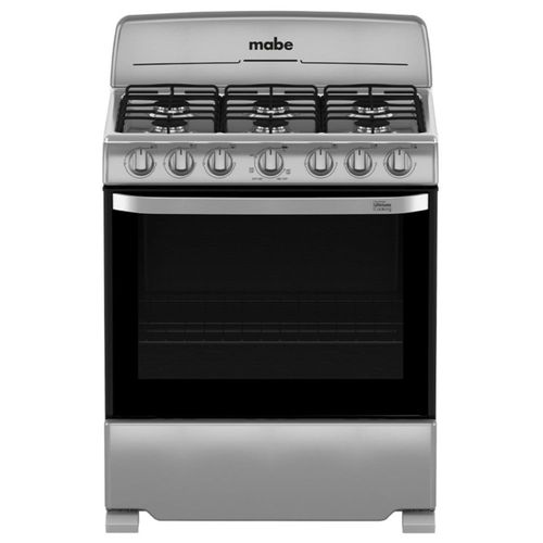 Estufa de Piso 76 cm (30 pulgadas) Plata Mercury Mabe - EM7620BAIS2