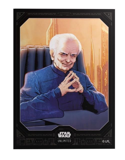 Fundas de cartas Gamegenic Star Wars Palpatine 66x92 mm
