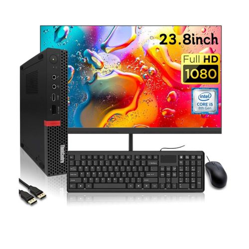 PC LENOVO TINY M720Q CORE I5-9 32 GB Y 512GBSSD LCD22 TOUCH REACONDICIONADO