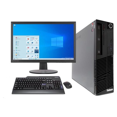 PC Lenovo M79 AMD A8 4 GB Ram 500 GB HDD Monitor 23p Reacondicionado