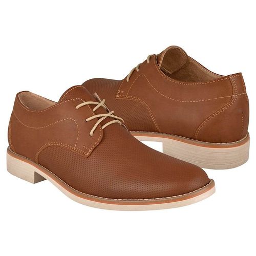 ZAPATOS CASUALES PARA CABALLERO STYLO 3001 SIMIPIEL TAN