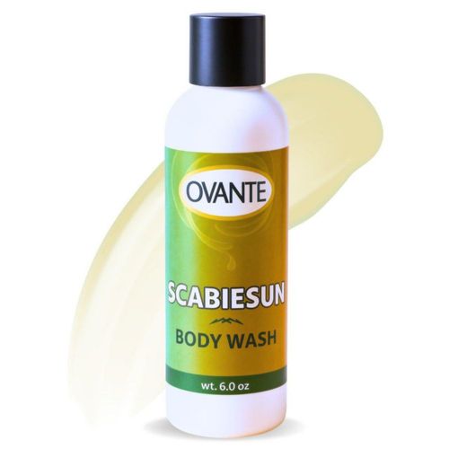 Gel de baño OVANTE 170 ml con aceite de árbol del té para piel con picazón