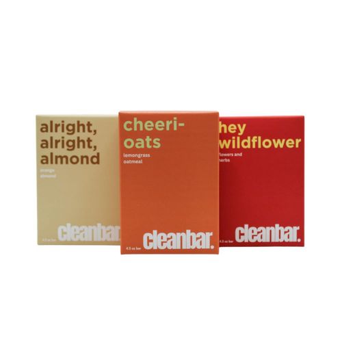 Set de regalo Cleanbar de 3 barras de jabón variedad 128 g