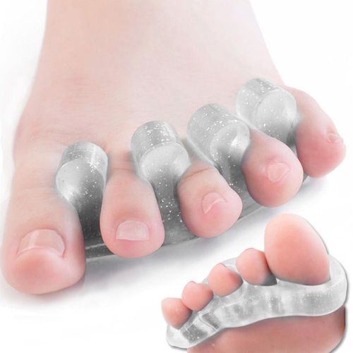 Separador de Dedos DR JK – 2 pares de gel para corrección de juanetes