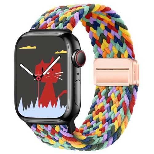 Banda Yaber Solo Loop trenzada para Apple Watch 38/40/41/42/44/45/46/49 mm