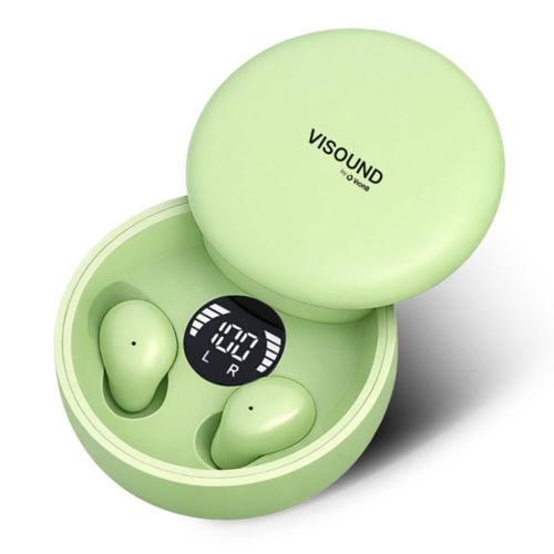 Auriculares VISOUND VionB Inalámbricos BT 5.4 IPX5 Verde Salvia