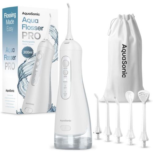 Irrigador Bucal Aquasonic PRO Recargable 300 ml