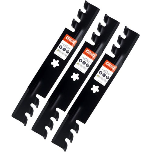 Cuchillas para cortacésped Grasscool 122 cm Mulching – juego de 3