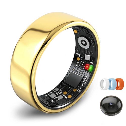 Anillo Inteligente Osawalla Rastreador de Fitness Dorado 10 IP68