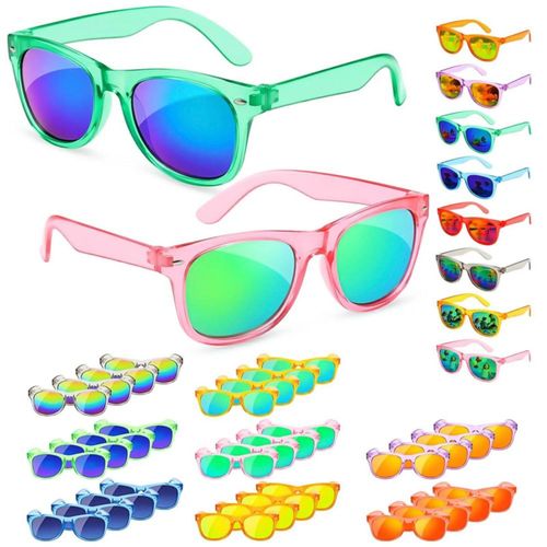 Gafas de sol Froman para niños (3‑8 años) UV 400 pack de 32 colores neón