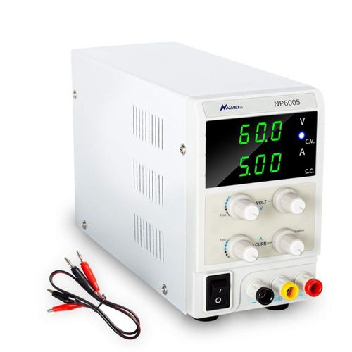 Fuente de Alimentación Naweisz 60V 5A CC Variable 110V