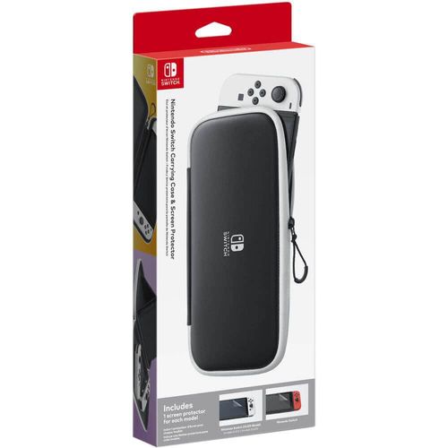 Estuche de transporte para Nintendo Switch y protector de pantalla