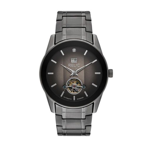 RELOJ RELIC Rylan con Correa de Acero Inoxidable en Tono Gunmetal