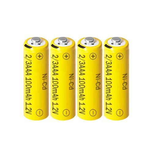 Batería Zsolarigt 2/3AAA 100 mAh 12 V recargable