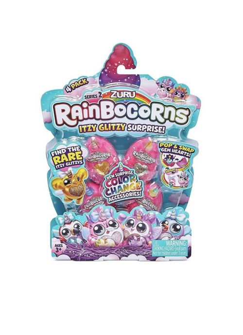 Juguete ZURU Rainbocorns 4 unidades Serie Itzy Glitzy 2