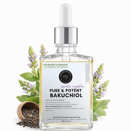 Suero facial Hearthical Bakuchiol Orgánico 30 ml Iluminador