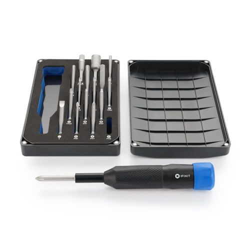 Kit de destornilladores iFixit Megalodon de 16 bits con bloqueo giratorio