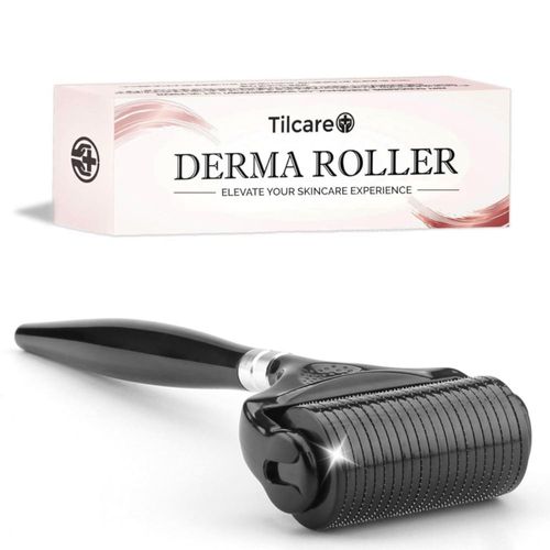 Rodillo de microagujas Tilcare 0.25 mm Titanio negro
