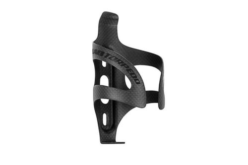 Portabotellas XLAB Torpedo de fibra de carbono negro mate 33 g