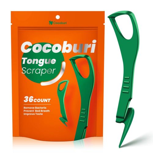 Raspador de Lengua Descartable COCOBURI 36 Unidades