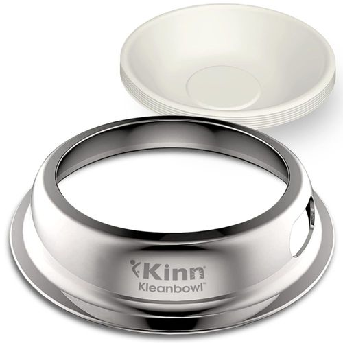 Cuenco para mascotas Kinn 680 ml con marco de acero inoxidable (1 unidad)