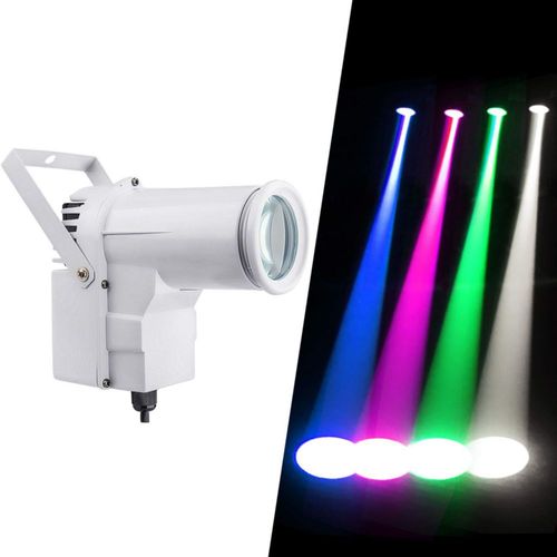 Foco LED Pinspot MAD OWL 12W RGBW DMX para escenario