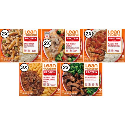 Paquete de 10 comidas Lean Cuisine bajo en carbohidratos