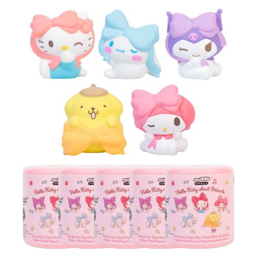 Juguete de presión Hamee Hello Kitty y Amigos - Pack de 5 piezas