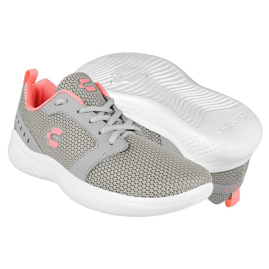 TENIS CHARLY PARA DAMA 1049693 TEXTIL GRIS - Quien tiene el mejor precio? -  Nau