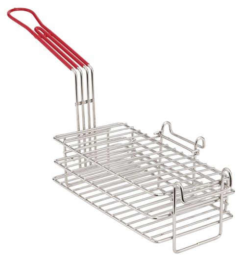 Cesta de freidora Kratos para burritos y chimichangas de 2 niveles