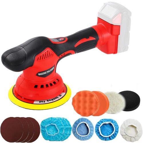 Pulidora de coche inalámbrica Alrigon compatible con batería Milwaukee M18
