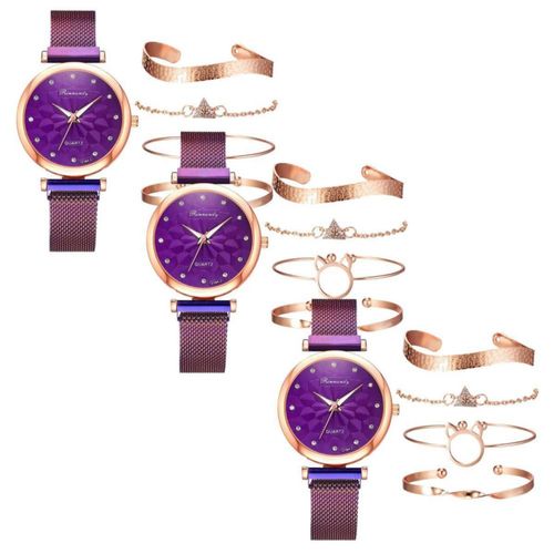Reloj con Accesorios MXAEA-003 AstraTimePurple Relojes de Mano
