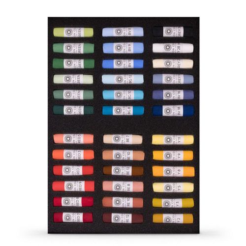 Pasteles Unison – Juego de 36 colores iniciales de pastel suave