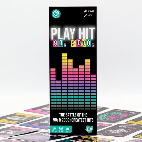 Juego de mesa ATM Gaming Play HIT Trivia de los años 90 y 2000