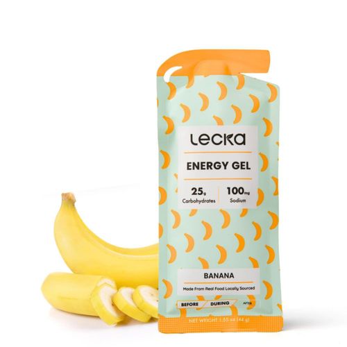 Gel Energético Lecka 12 Geles Sabor Plátano