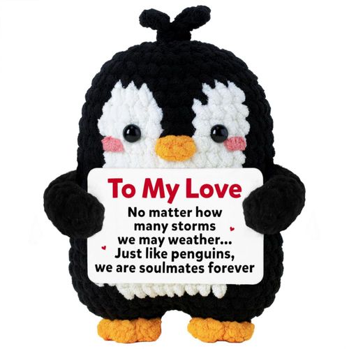 Peluche Pingüino WITTSPOT 10 cm Regalo para Parejas