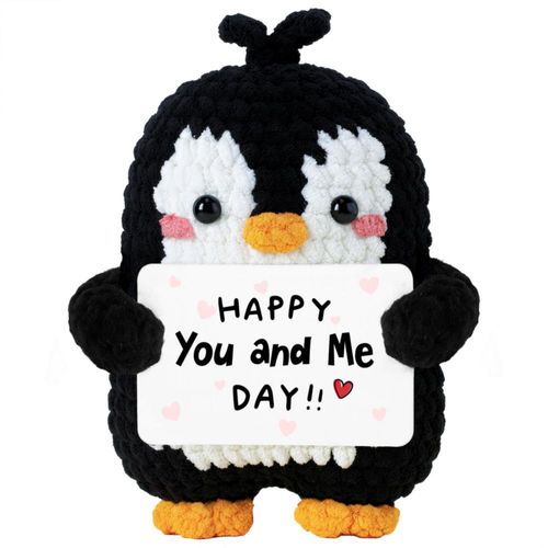 Figura de juguete WITTSPOT Pingüino 10 cm Regalo romántico