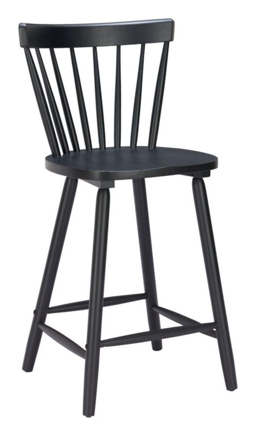 Banco de Barra Tyce Negro Kessa Muebles
