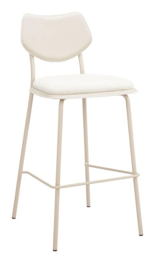 Banco de Bar Zeal Gris Kessa Muebles