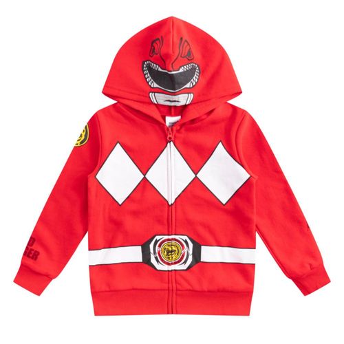 Sudadera Power Rangers con cierre