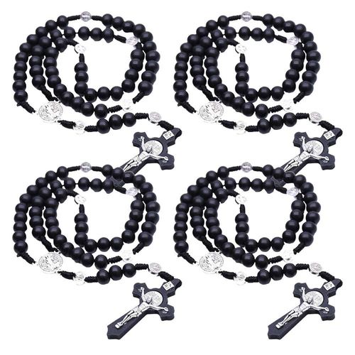 Rosarios con Cuentas de Madera MXTDV-004 CatholicDivin01 Collar Rosarios