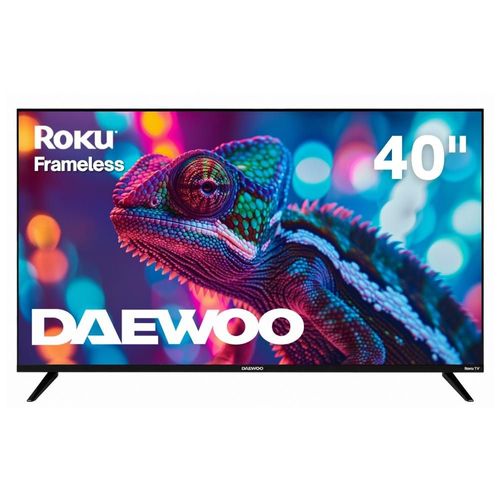 Pantalla Daewoo 40'' Smart TV QLED Roku